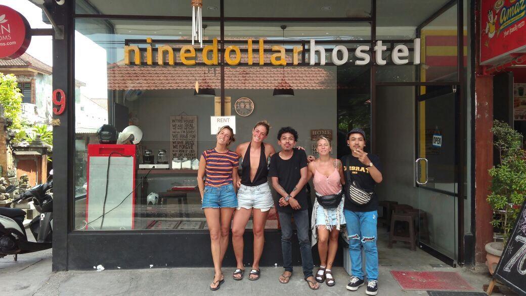 Nine Dollar Hostel Legian Exterior foto